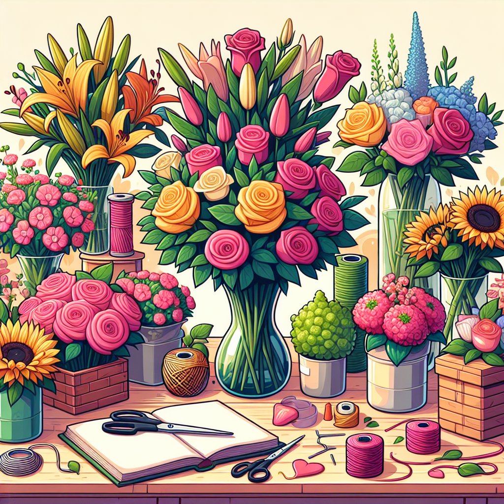 Flower Arranging 101 - Southside Blooms