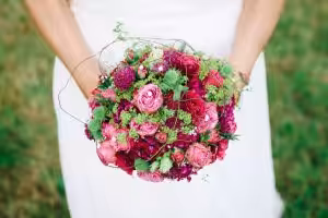 birthday flower bouquet size