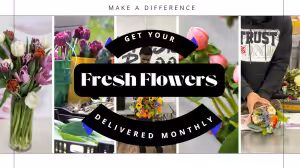 flower subscription promotion banner